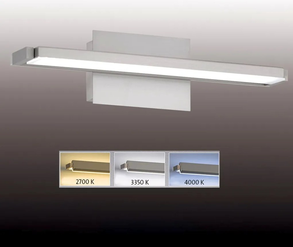 FISCHER &amp; HONSEL30054 PARE Képmegvilágító lámpa Nikkel LED IP20