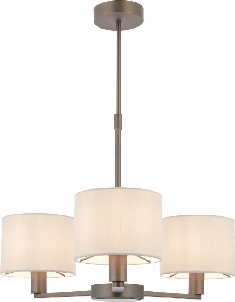 ENDON 73016 DALEY Modern Csillár Antik Bronz, Üveggolyó E14 IP20