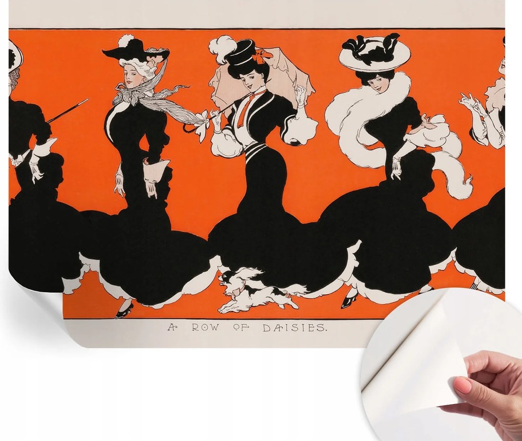 Modern öntapadós fali fotótapéta Női ruhák 208x146 cm