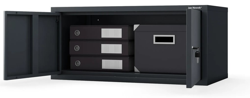 Moduláris felső szekrény EWA Compact 800 x 380 x 400 mm, antracit