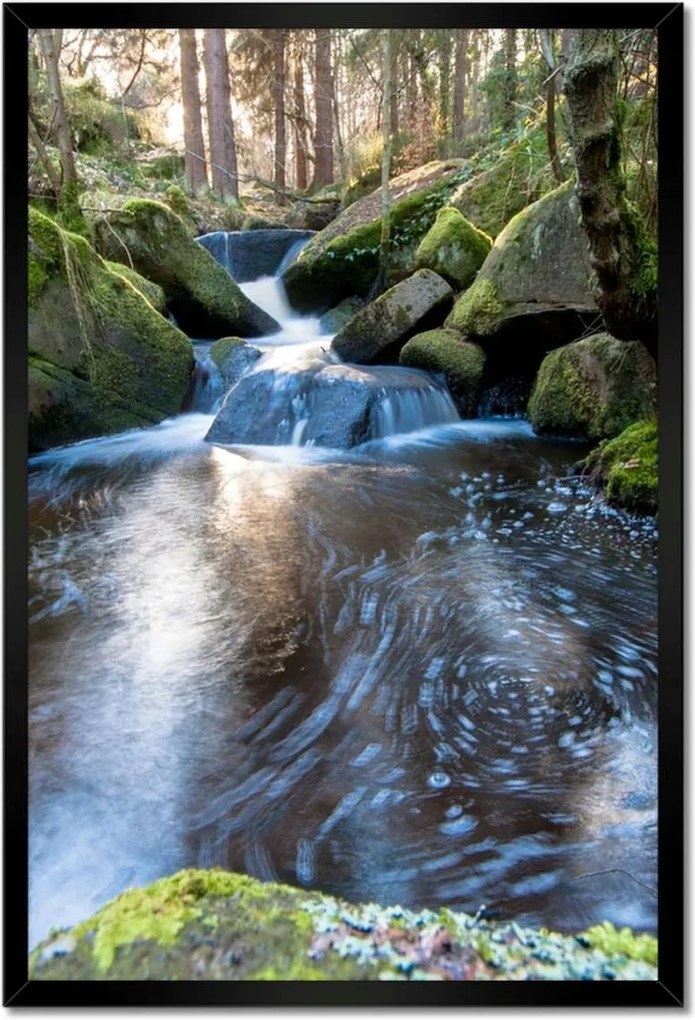 Poszterek keretben 40x60 Csendes folyószakasz