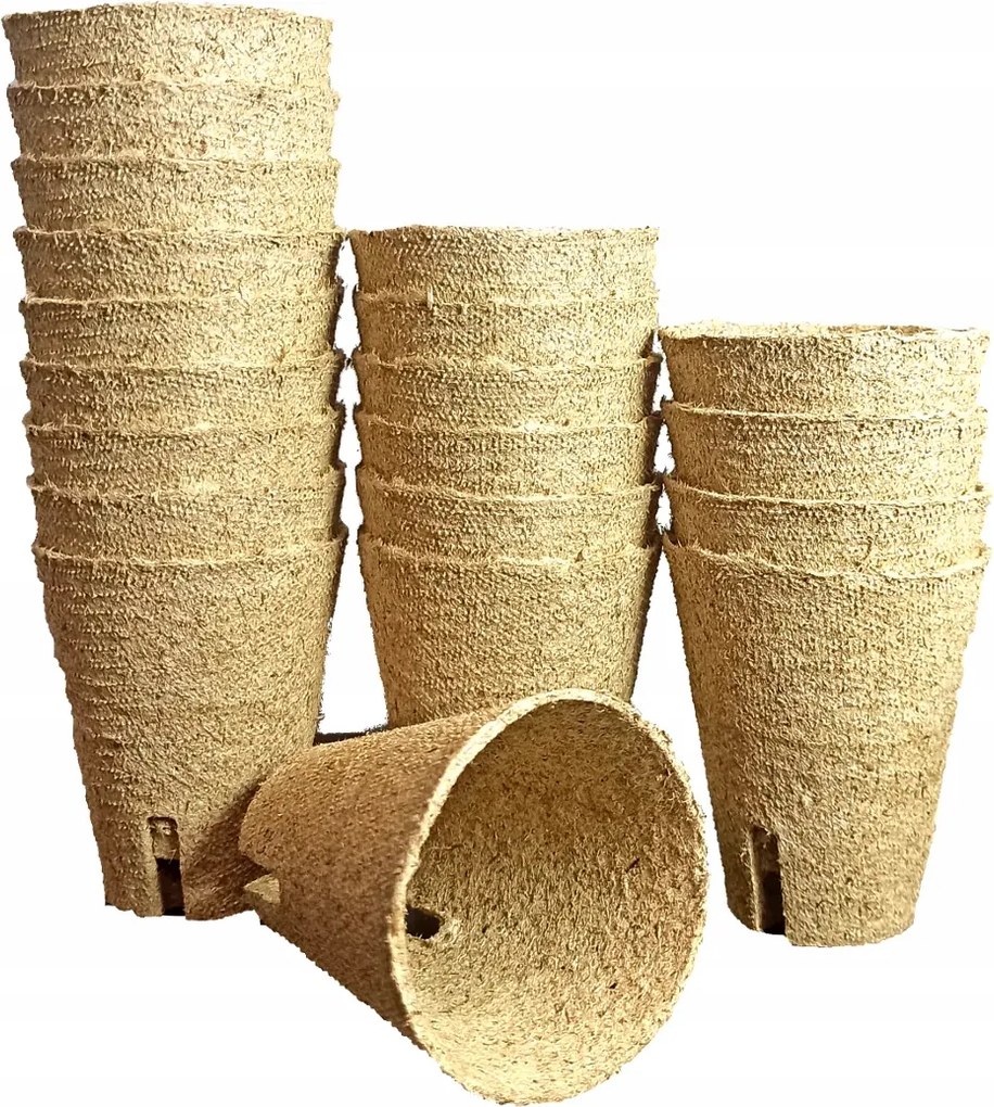 Tőzeg kaspó kerek 7x8/20 Jiffy