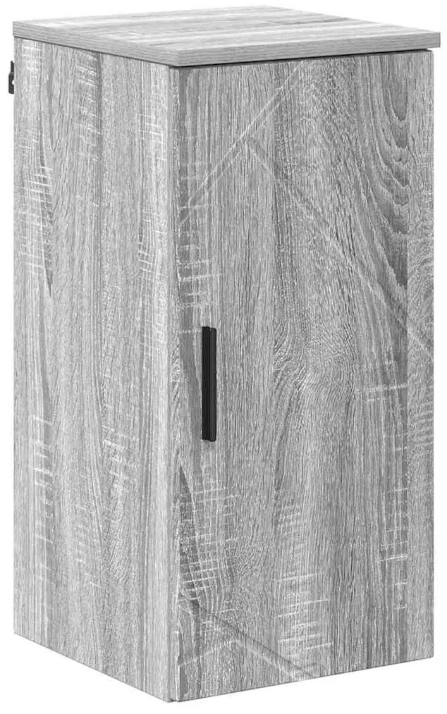 Fürdőszoba bútor szett 5 pcs Szürke sonoma 30 x 35 x 192 cm