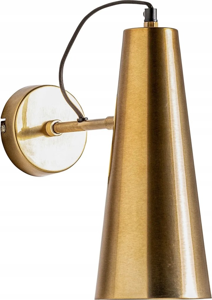 Vical Concept art deco fali lámpa sárgarézből 12x27x30cm