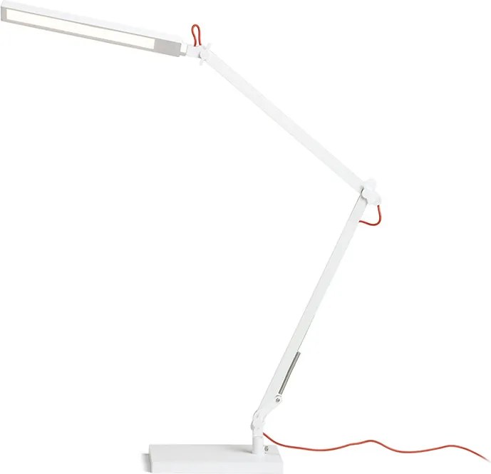 RENDL NORMA DIMM stolní bílá/červená 230V LED 10W 100° 3000K 4000K 6500K