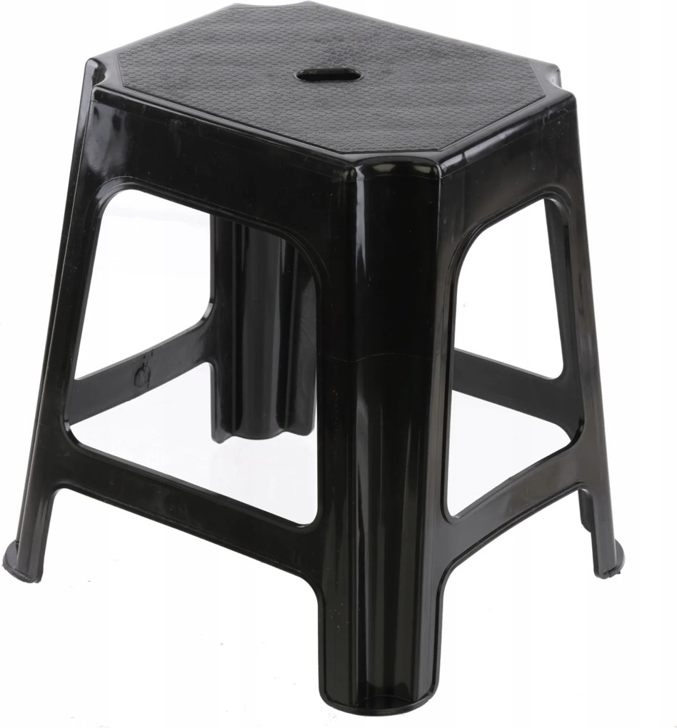 Zsámoly szék lábtartó ülőfelület 41x43x34 cm kompakt 110 kg-ig grafit