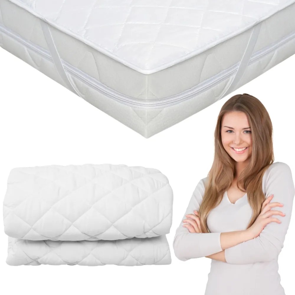 Matracvédő párna 80x200 cm vastag steppelt Senomia