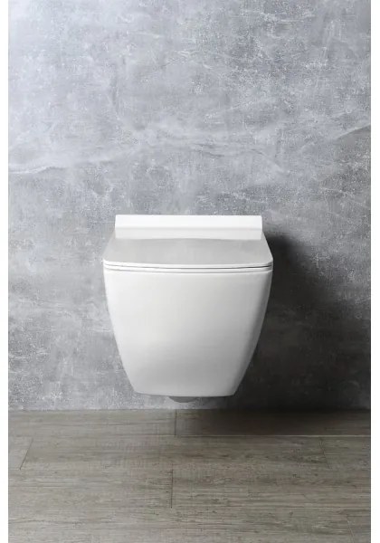 Isvea - SoftClose PURITY WC-ülőke, fehér