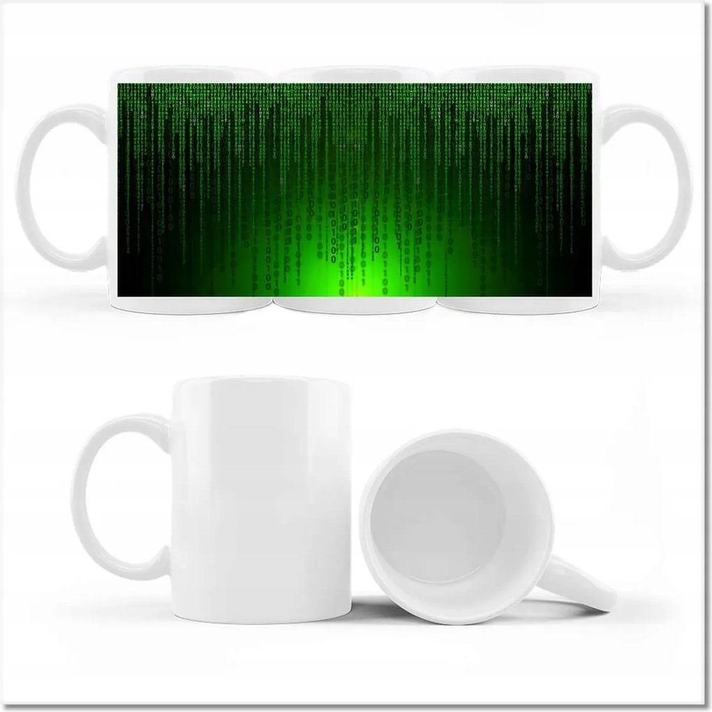 Fényképes bögre Kód programozás Tábla