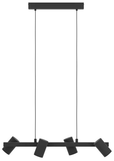 Eglo 99463 - Csillár zsinóron GATUELA 4xE14/25W/230V