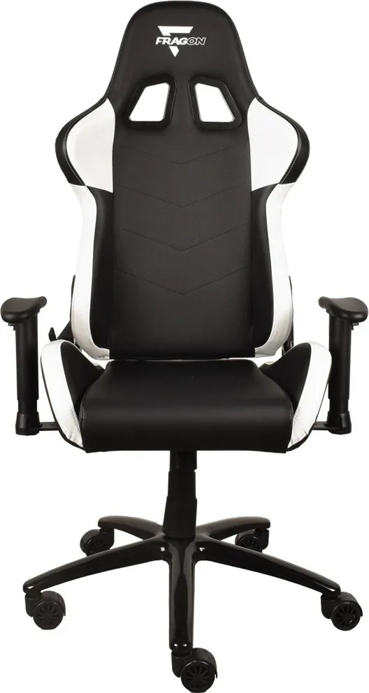 FragON Gamer szék - 2X Series Rev. 2.0, fekete/fehér