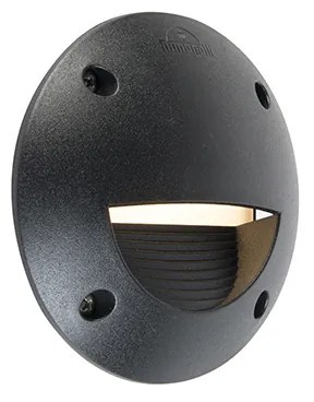 Modern kültéri fali spot fekete LED-del IP65 - Leti