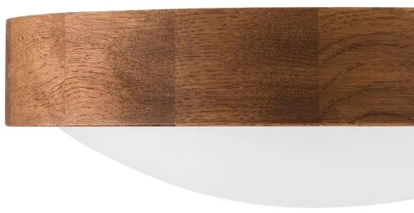 Brilagi - LED Mennyezeti lámpa CARVALHO SLIM 1xE27/60W/230V tölgy cseresznye átm. 27 cm