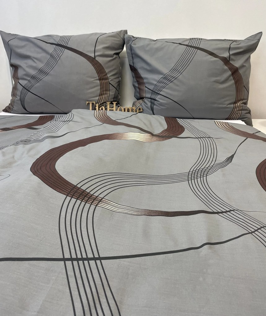 Gold Ribbon pamut ágyneműhuzat 200x140cm+90x70cm TiaHome