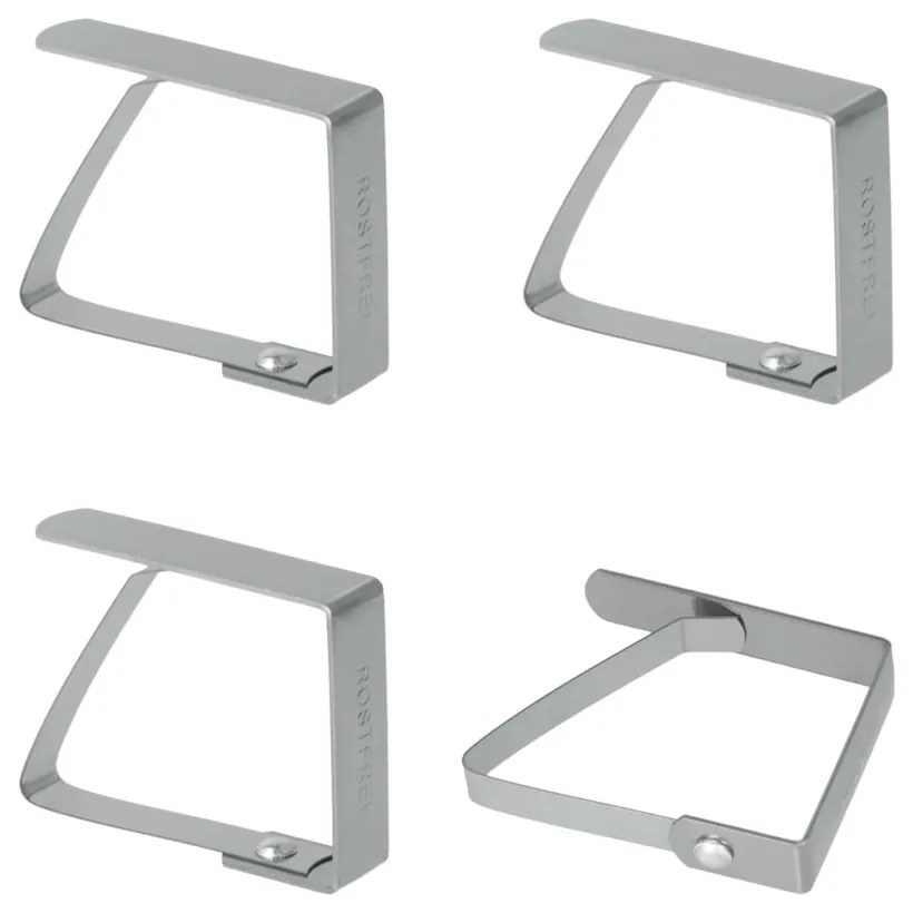 Fém terítőcsipesz szett 4 db-os – Metaltex