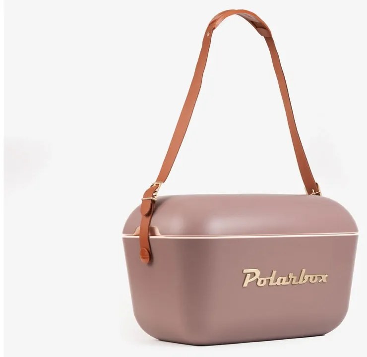 Barna hűtődoboz 20 l Classic Gold – Polarbox
