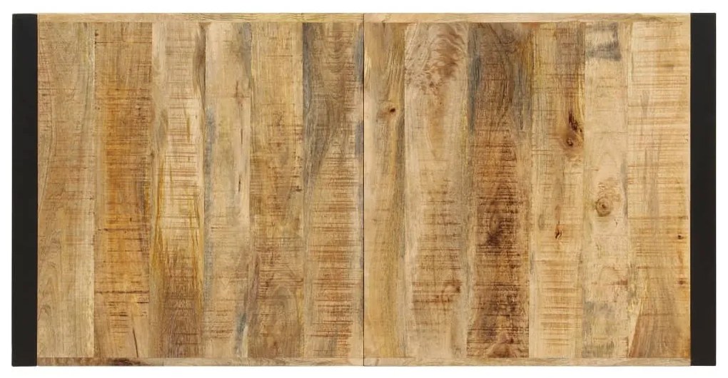 Tömör mangófa étkezőasztal 140 x 70 x 75 cm