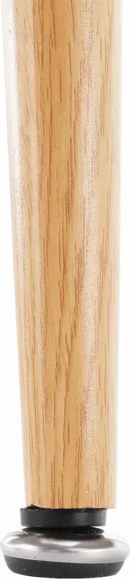 Bárasztal, fehér/tölgy, átmérő 60 cm, IMAM