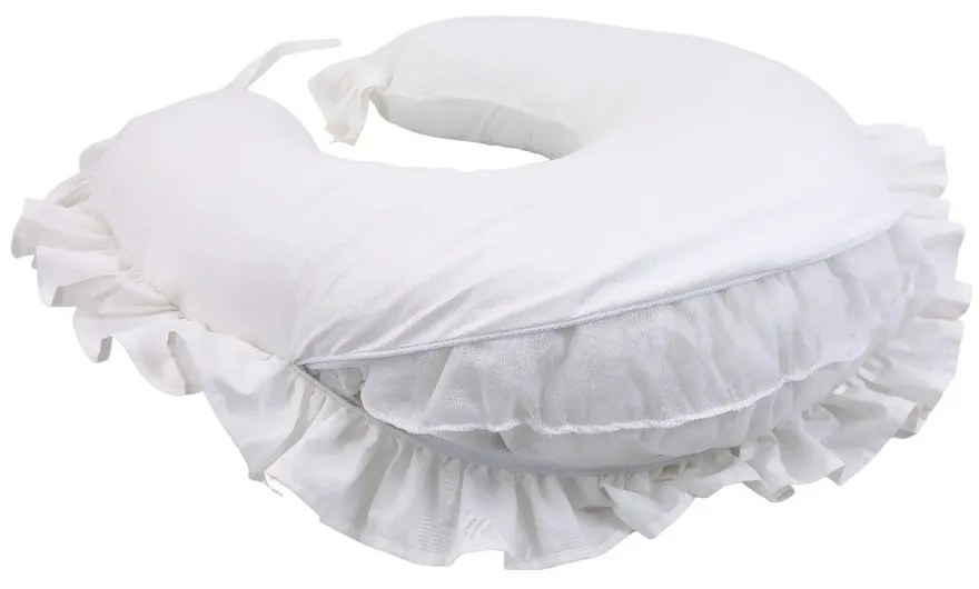 Krémszínű szoptatós párna – Mila Home