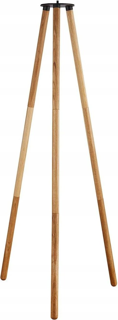 Nordlux Kettle Tripod 100 kültéri állvány Fsc fából, natúr, 103 cm