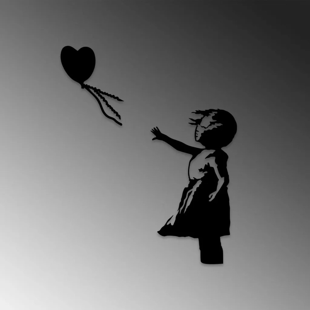 Banksy fém fali dekoráció, 105×85 cm – TR891TNL2304
