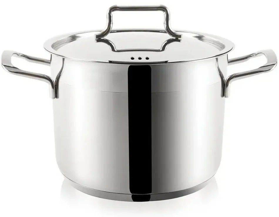 Orion Anett rozsdamentes acél edény fedéllel , 10,5 l, 10,5 l