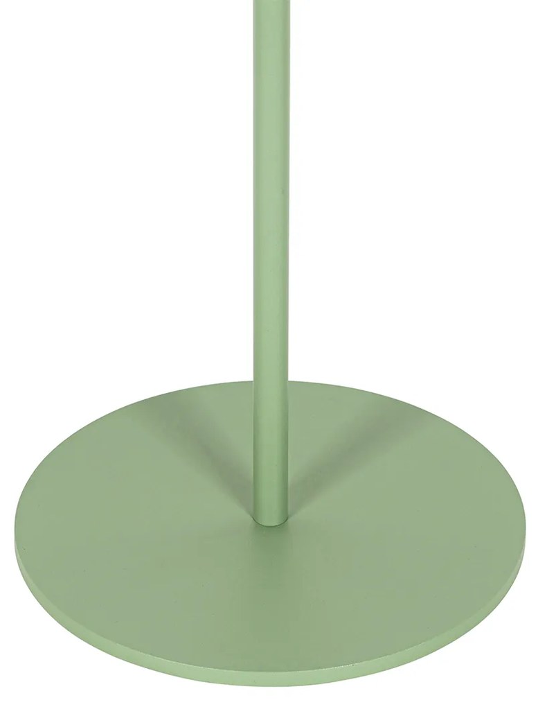 Kültéri állólámpa zöld LED-del 3 fokozatban szabályozható napenergiával - Ferre