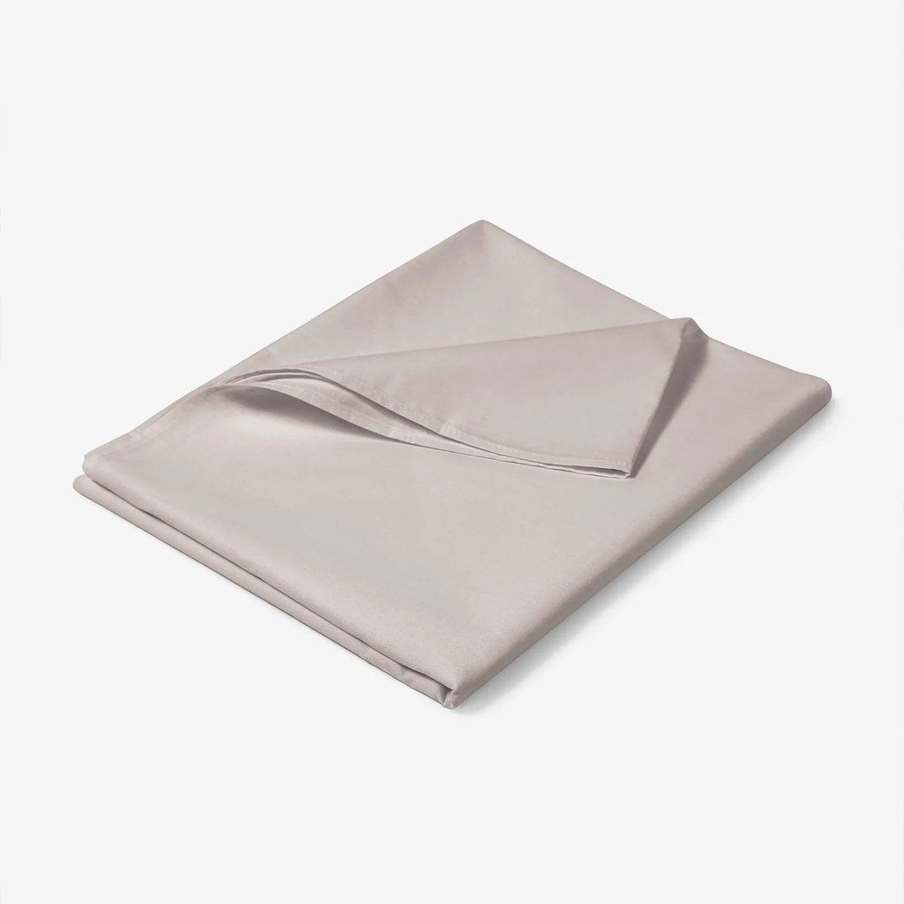 Goldea sima pamut lepedő - szürkésbarna 140 x 240 cm