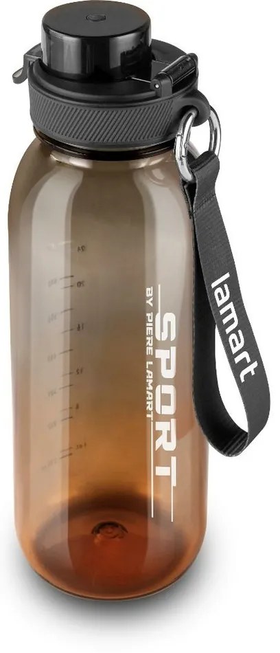 Lamart LT4074 sportos palack Fit, fekete, 1 l