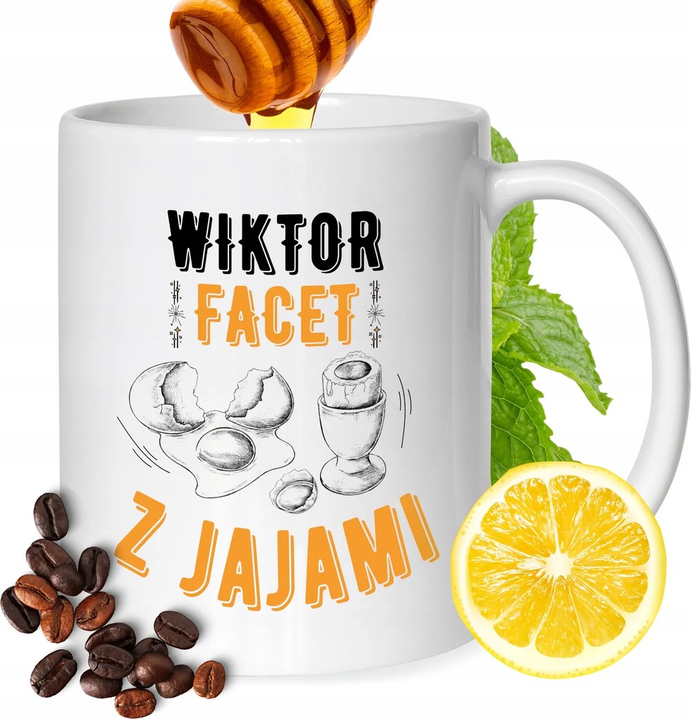 Bögre Viktor Férj Barátjának Nyomtatott Ajándék Fehér 330ml