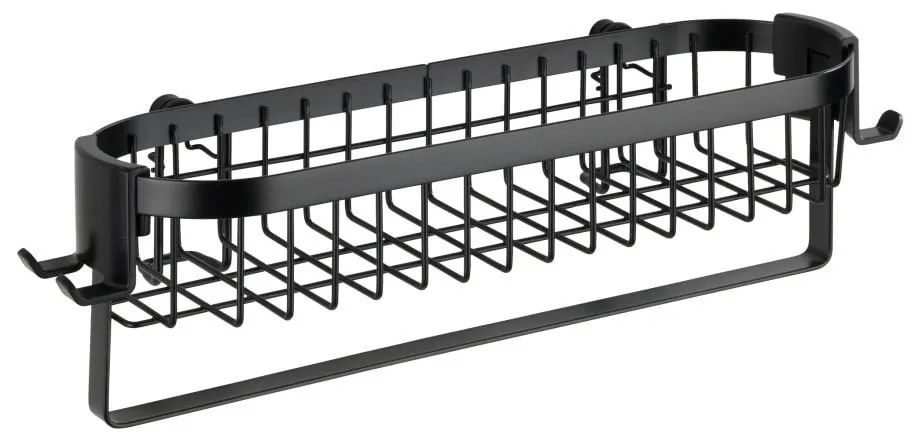 Classic Plus fekete falipolc - Wenko