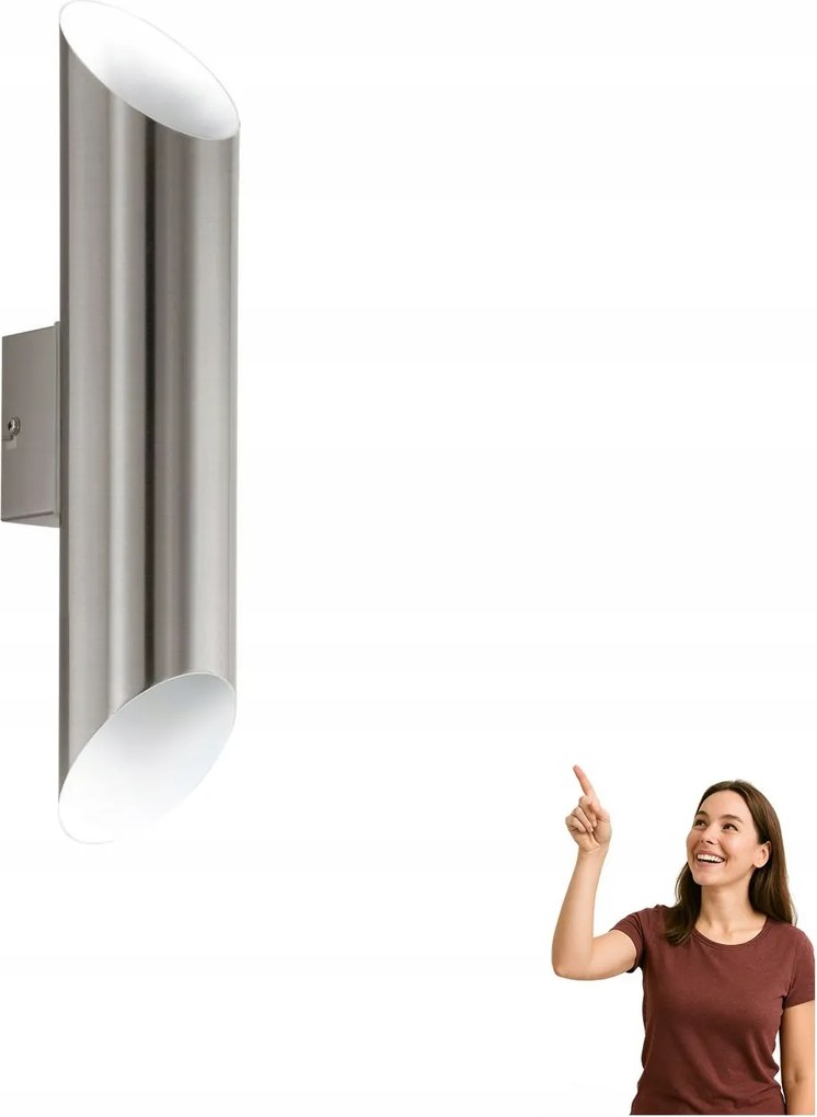 Kültéri Led fali lámpa 2x3,7W Agolada 94803 Eglo