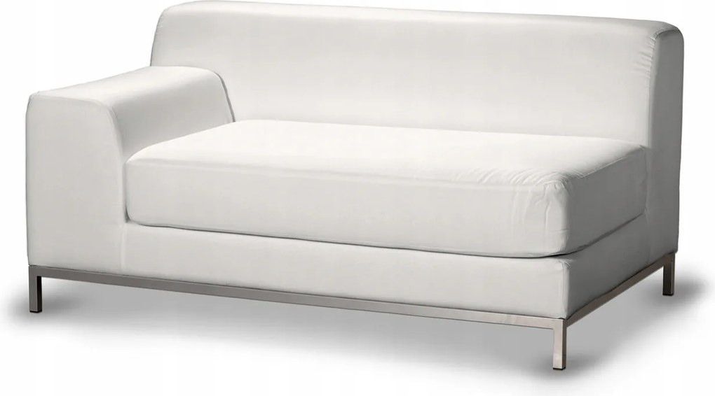 Dekoria Kramfors 2 személyes bal oldali kanapé huzat Ikea fehér