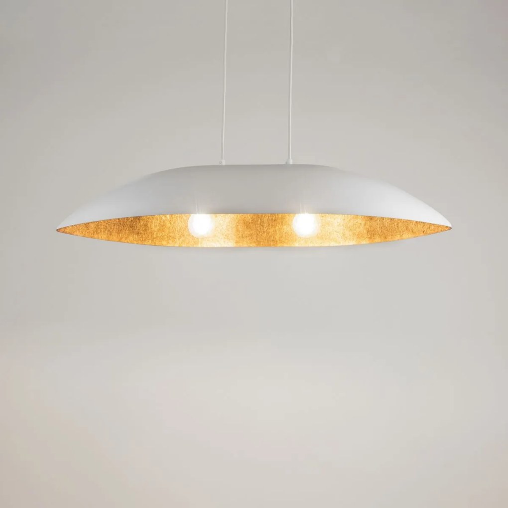 Sigma lighting modern függeszték gondola fehér réz sig40639