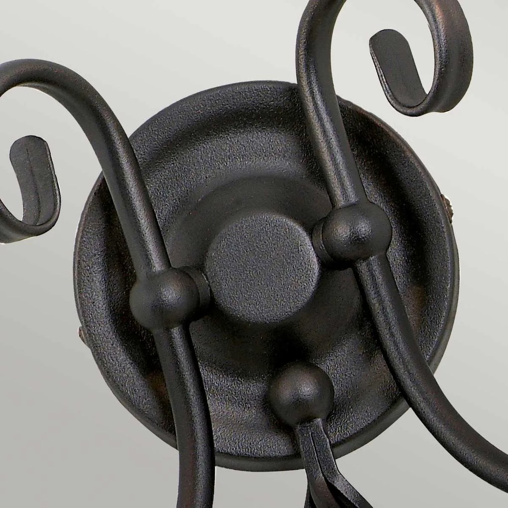 Elstead klasszikus fali lámpa artisan fekete elsart2-black