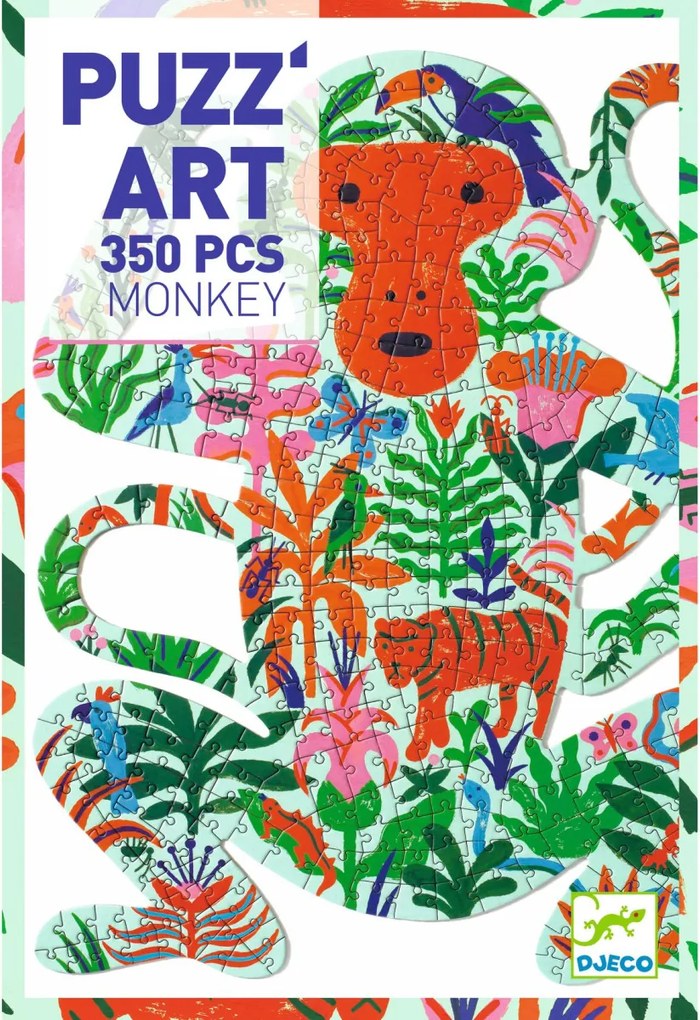 Művészeti puzzle - Majom, 350 db-os - Monkey
