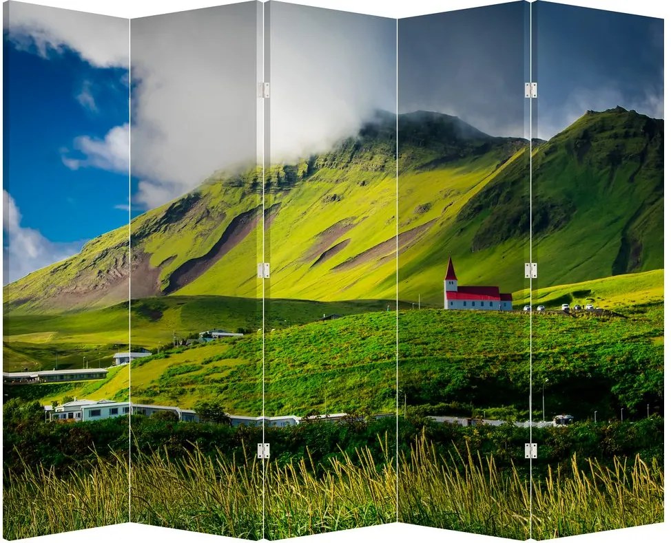 Paraván - Hegyvidék (210x170 cm)