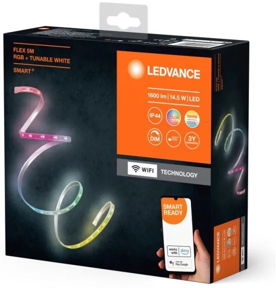 Ledvance - LED RGB+TW Dimmelhető kültéri szalag FLEX 5m LED/14,5W/230V Wi-Fi