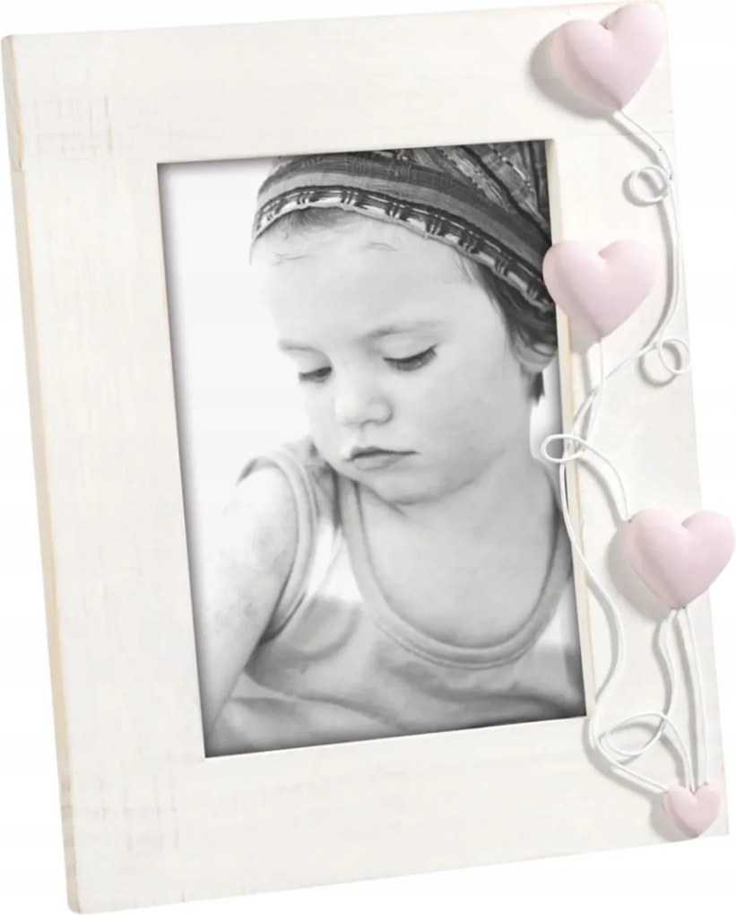 Egy képkeret 13x18 fa fehérített ajándék