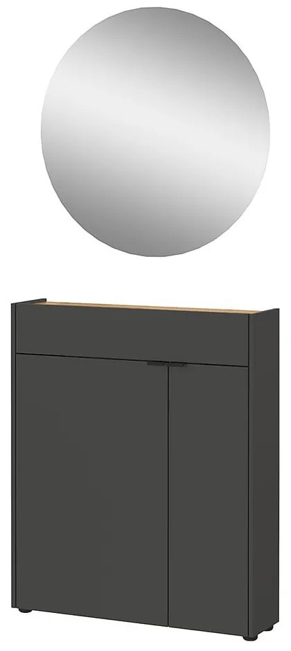 Antracitszürke előszoba bútor Ameca – Germania