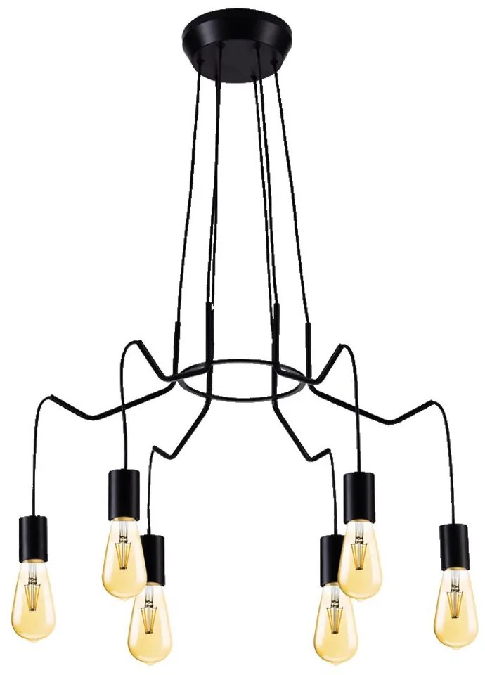 Prezent CASCADE 17205 Függőlámpa 6x40W/E27 IP20