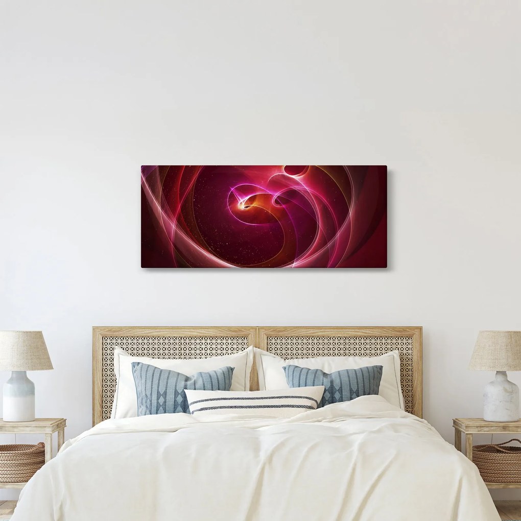 Kép - Világos vonalak (120x50 cm)