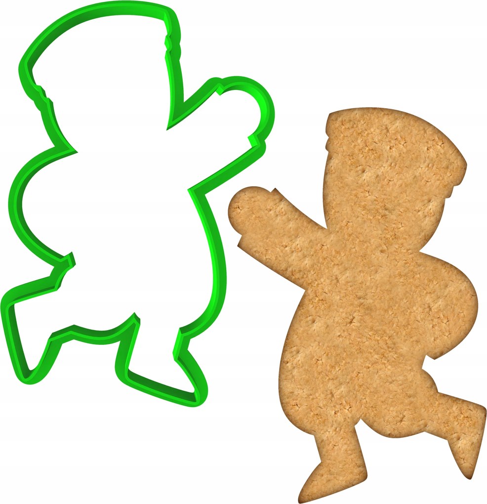 Forma Lyukasztó Mézeskalács kiszúró Macskafogó 11cm