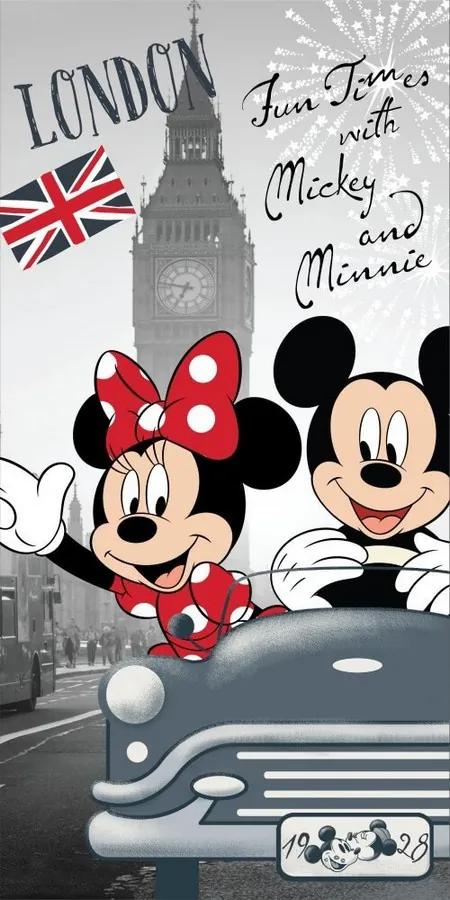 Disney Minnie és Mickey törölköző fürdőlepedő London
