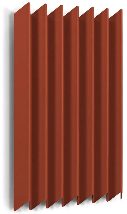 Terrakotta színű fém fali fogas 29 cm Sensu – Spinder Design