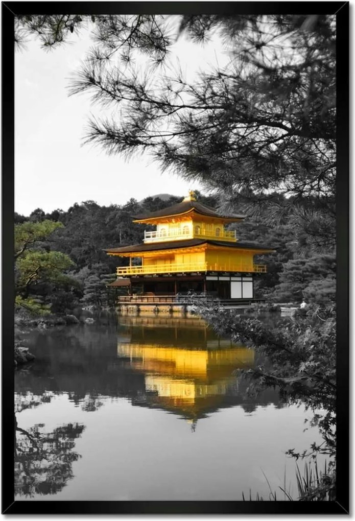 Poszterek keretben 40x60 Buddhista templom