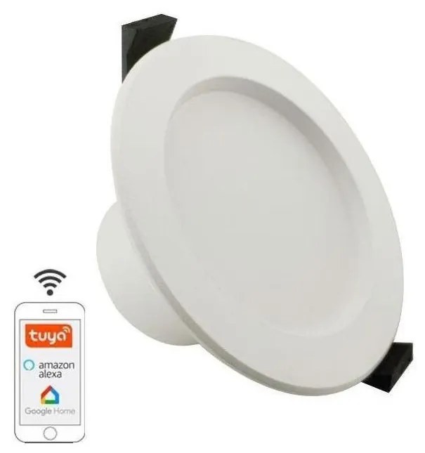 LED Dimmelhető fürdőszobai lámpa LED/10W/230V 3000K-6500K Wi-Fi Tuya IP44