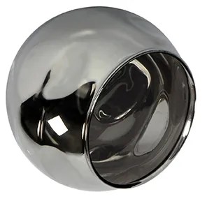 Art Deco mennyezeti lámpa arany füstüveggel 4-lámpás - Vidro