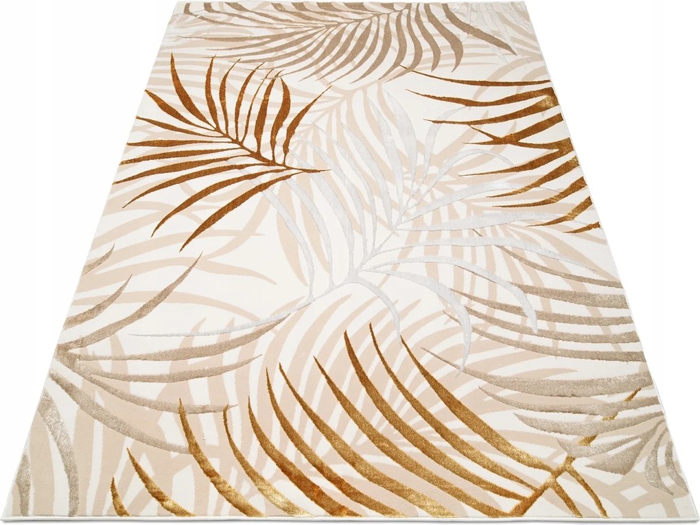 Gold Szőnyeg 300x400 Shrnik Stílusos Modern Fényes Prémium w18