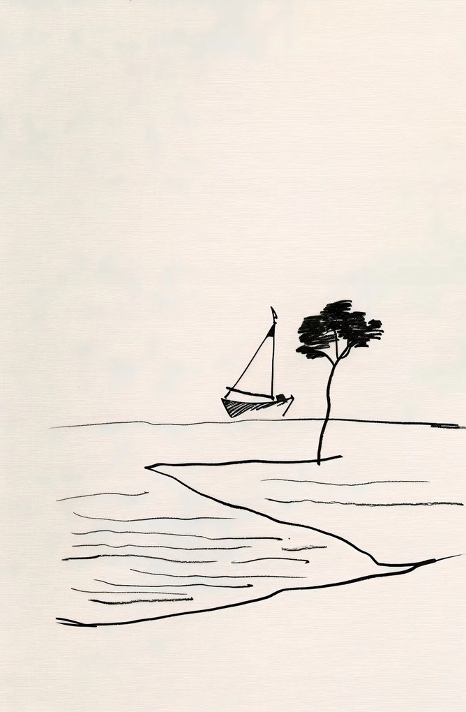 Poszter 56,6x86,4cm Tengerparti nyugalom